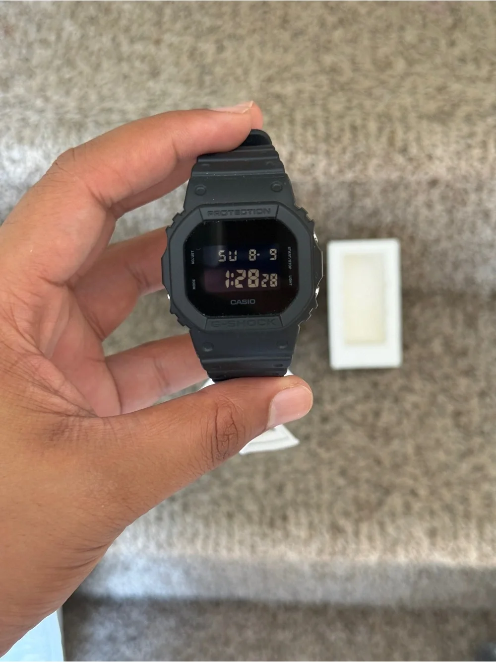 G-Shock Casio Digital Sport Watch - Black Mens Classic squre watch